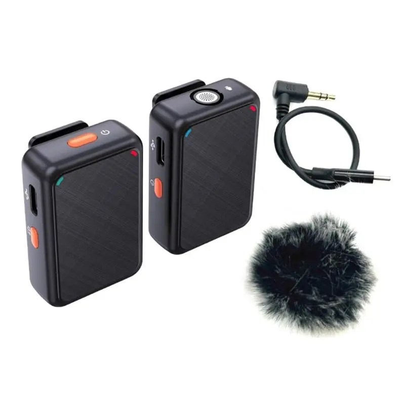 액션 4 3 2 스포츠 카메라용 전방향 마이크 Type-C 포트 2.4GHz