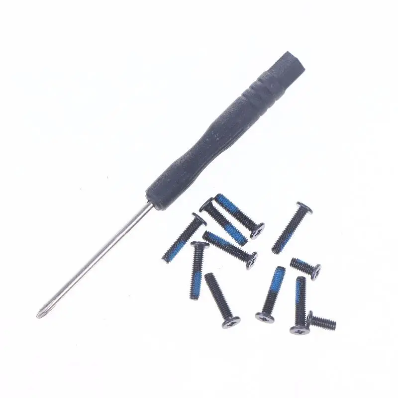 1 مجموعة ملحقات إصلاح الكمبيوتر الأسود الكمبيوتر المحمول الغطاء السفلي حالة مسامير استبدال ل TUF FA706 FX706 #4