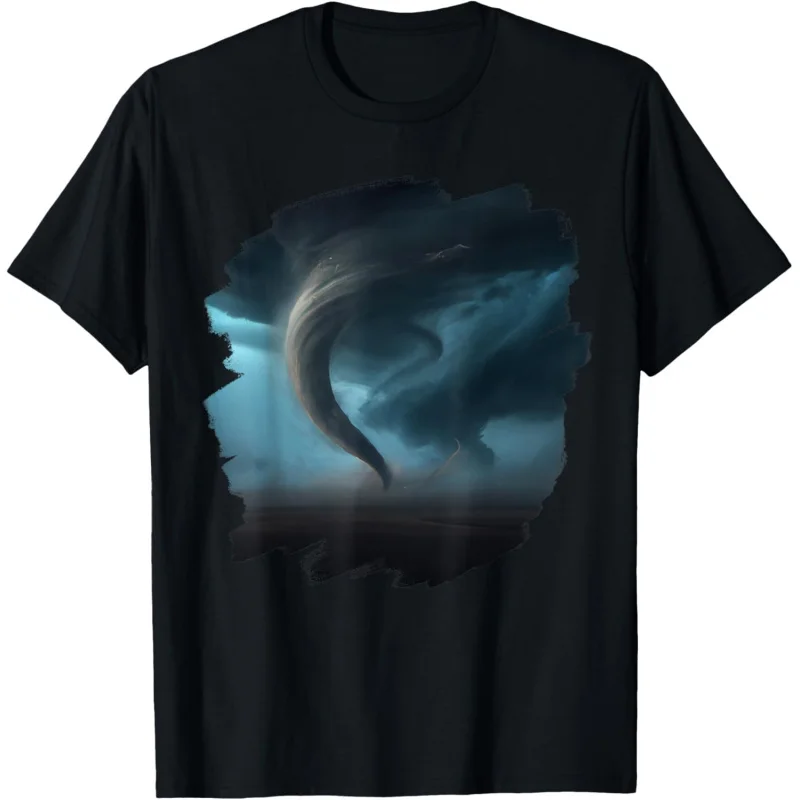 

Tornado Storm Natural Weather Chasing Meteorologist Creative Printed T-shirt