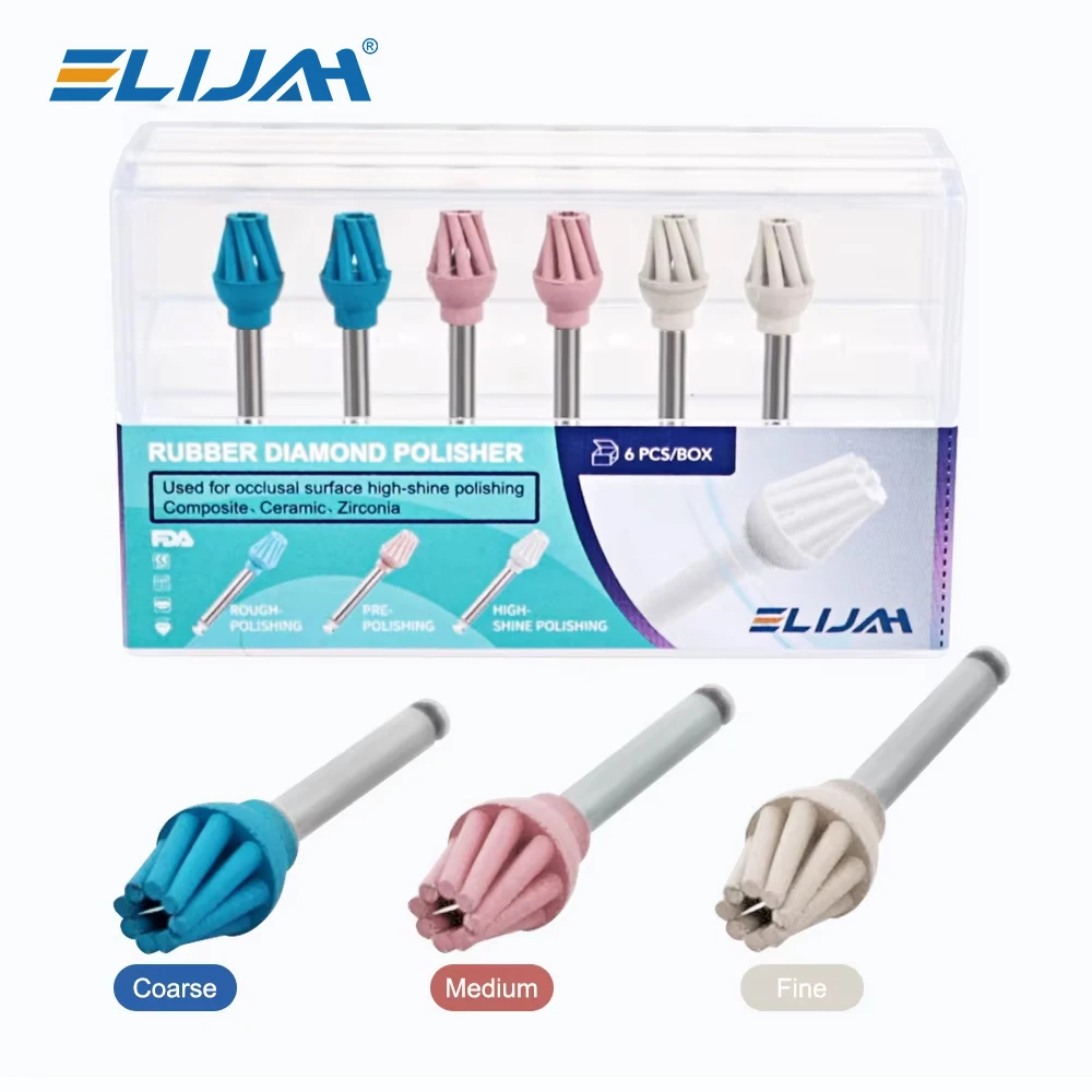 

6 шт./коробка, набор геликоидов для полировки композитных дисков, 2,35 мм