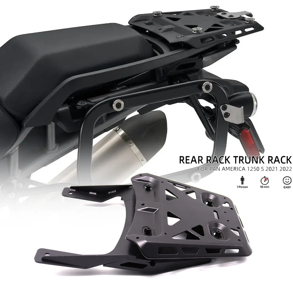 

FOR PAN AMERICA 1250 S PA1250S PAN AMERICA1250 S 2021 2022 Motorcycle Roof Box Mounting Plate System Rear Roof Rack Mount