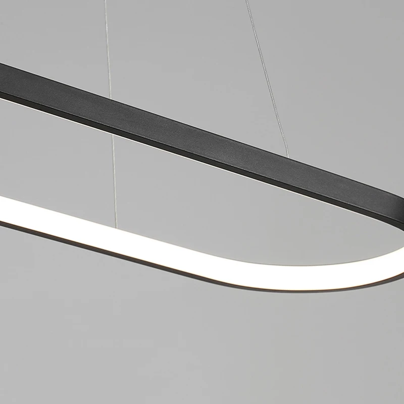 Modern LED Pendant Light Minimalism Line Lamp For Living Room Dining Room Bedroom Hanging Chandelier Home Decoration Lighting
