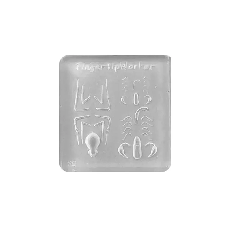 3D Spinnen-Skorpion-Silikon-Nagelform DIY Dark-Punk-Stil Weiche Stempelplatten Maniküre-Kunstform Werkzeuge Dekorationen Vorlagen – Detail 7