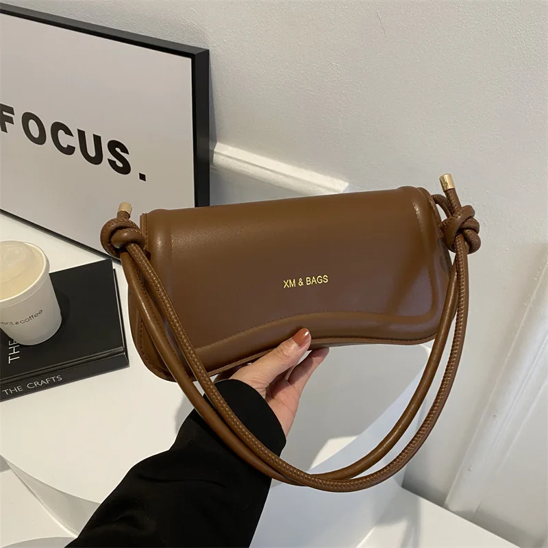 Niche Design Shoulder Bag for Women\'s Leisure Commuting Underarm Luxury Brand Shoulder Bag New Fashion Trendy Crossbody Bag