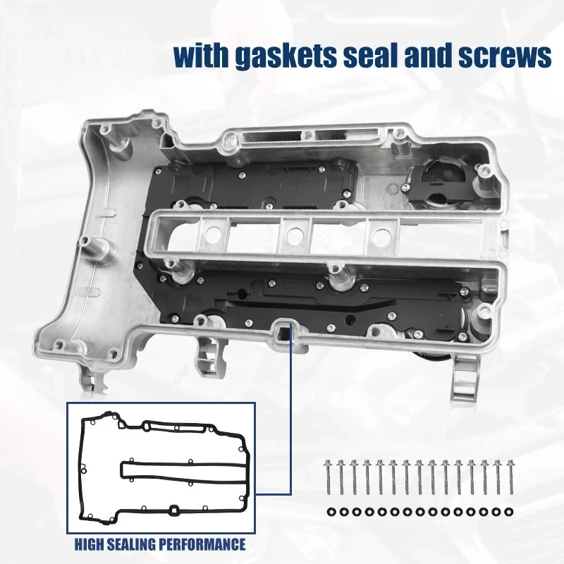 25198874 55573746 New Aluminum Engine Valve Cover For Vauxhall/Opel ASTRA 1.4T/Buick Encore/Chevy Cruze Sonic 1.4 Turbo 25198498