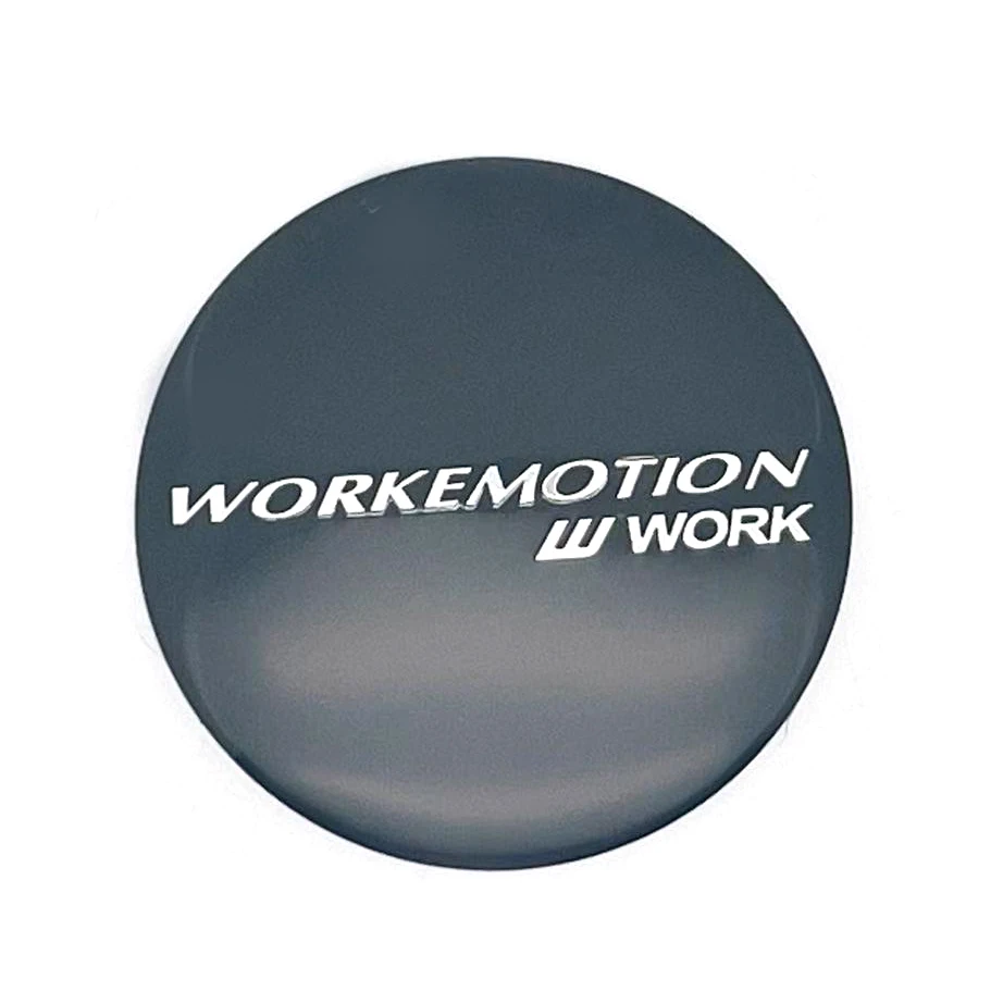 4PCS/Lot 45mm 56mm Car Wheel Center Cap Emblem Sticker For Work EMOTION Wheel LOGO Hub Cap Sticker