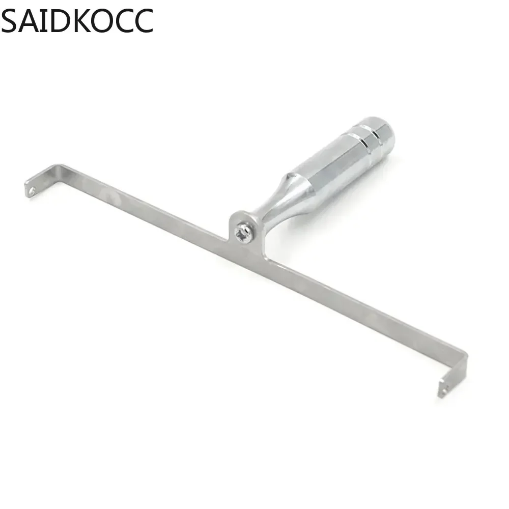 SAIDKOCC 240MM Wet Film Applicator Wire Bar Coater Printing Ink Paint Scraper Coating Rod Color Display Bar With Handle