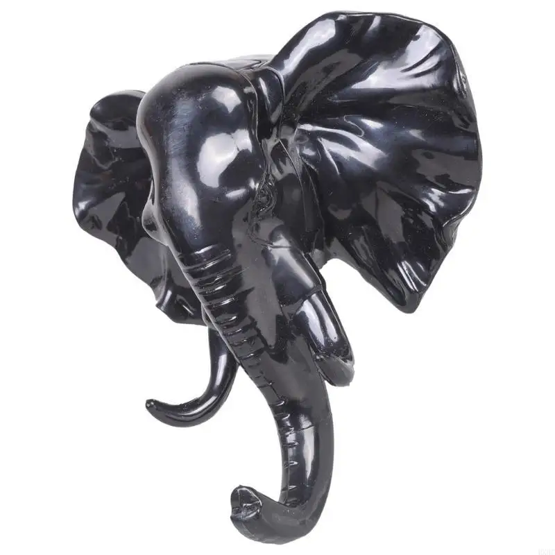 الفيل الغزلان لاصق جدار المعلق البلاستيك الزخرفية هوك لتنظيم المدخل هدية جاهزة المنزل التبعي HX6C #2