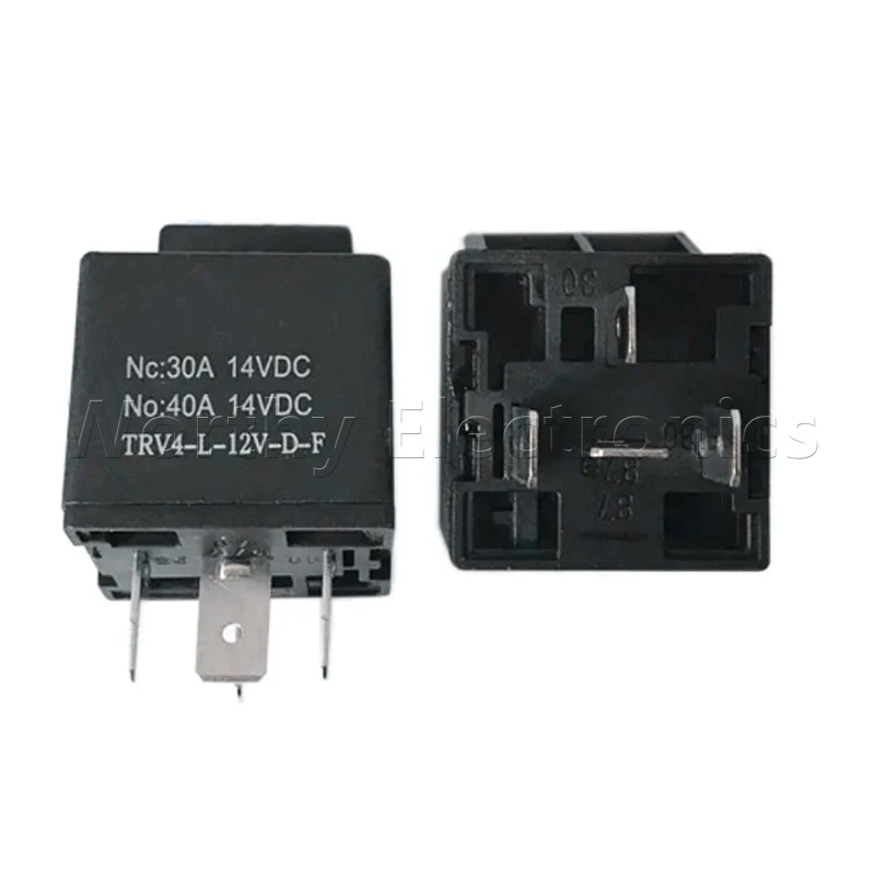 Free shipping 10pcs/lot relay 12VDC 40A 4PIN TRV4-L-12V-D-F