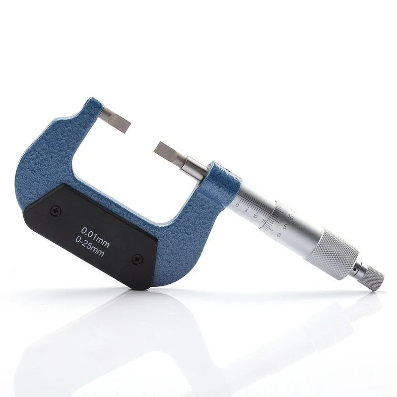 Blade micrometer 0-25-50 -75-100mm Flake micrometer, cutter head micrometer 0.4 0.75