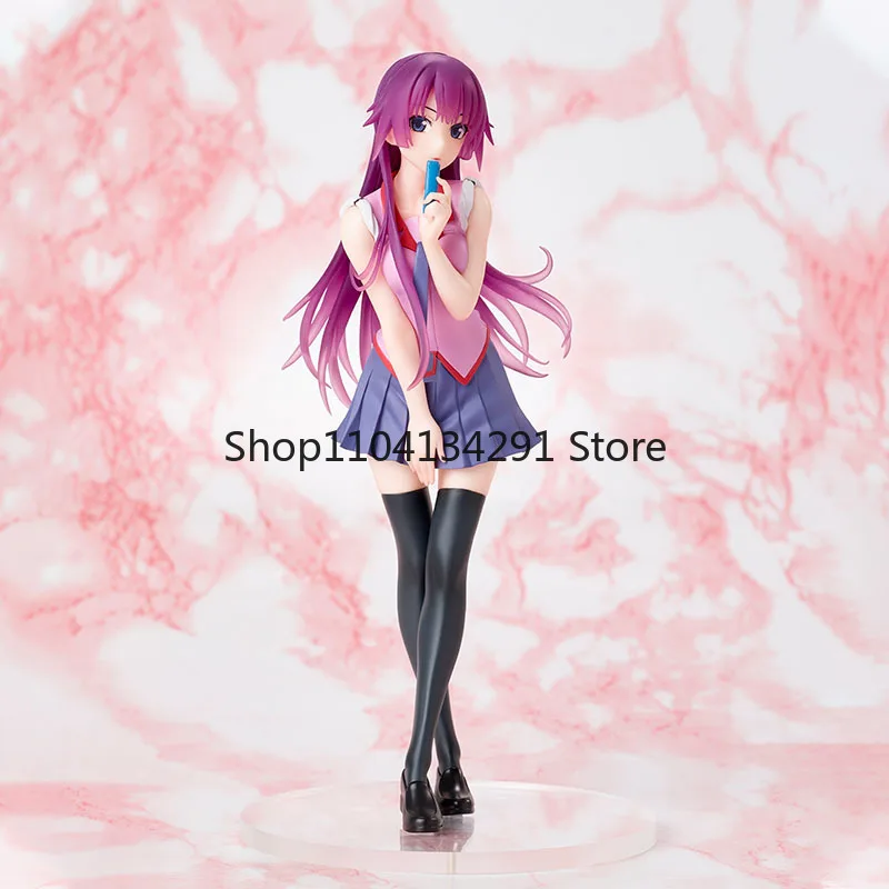 Original TAITO Monogatari serie Bakemonogatari Nisemonogatari Kuroyui Shijō figura Premium juguete regalo para niños