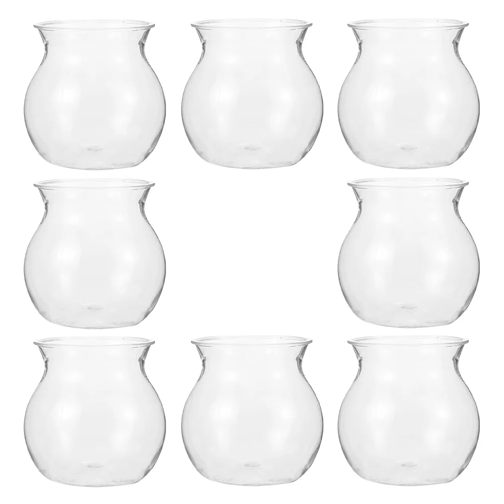 

8Pcs Micro Landscape Ecological Bottle Hydroponic Container Terrarium Plant Holders Propagation Jar Succulent Cultivation Home