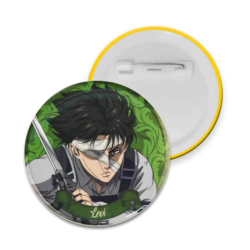 30 Pieces 32/44/58mm BLEACH Anime badge Rukia Renji Byakuya Kuchiki Byakuya Sajin Renji  Brooch Pins