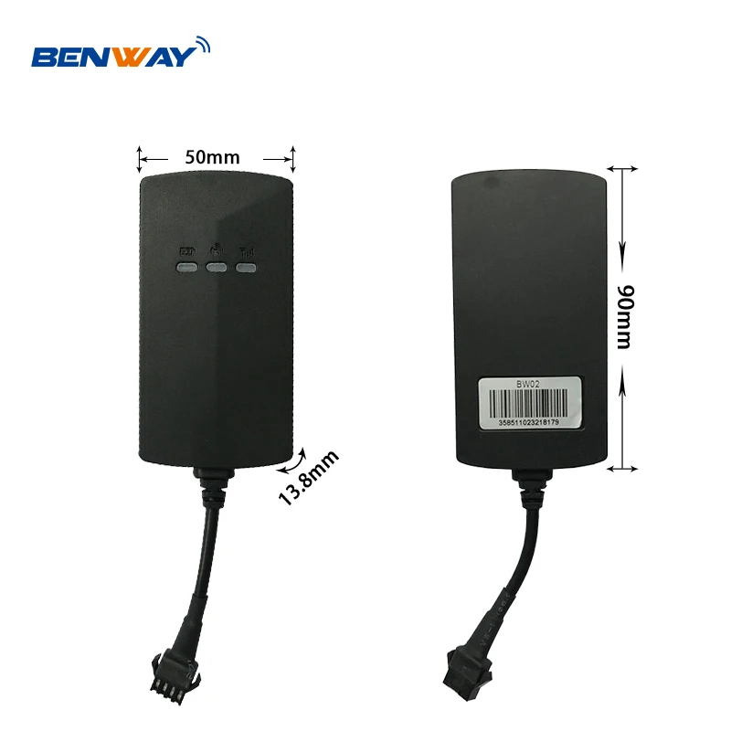 Car Alarm Vehicle GPS Tracker 4G Wired GPS Tracking Device remote control Benway BW02F Vehicle Tracking Locating Device