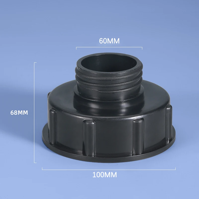 Adapter IBC S100xS60 do Dn100 Redukcja S60 IBC Adapter złącza zbiornika Ton Barrel Akcesoria Adapter zaworu