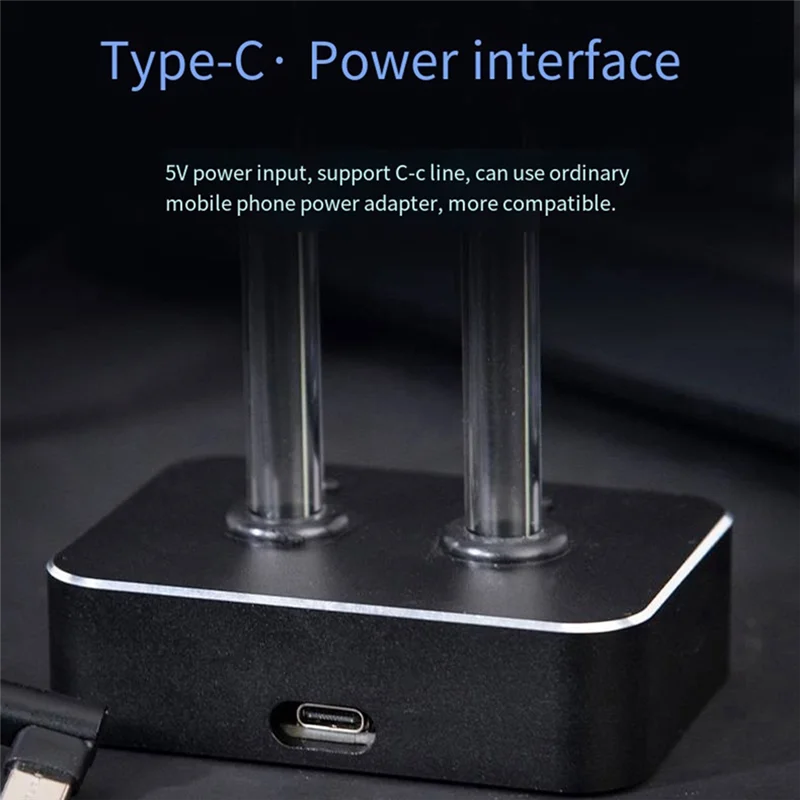 

A55F-Retro Pseudo-Nixie Tube IN9 Electronic Tube Music Spectrum Meter Level Meter Desktop Ornament Pickup Rhythm Light