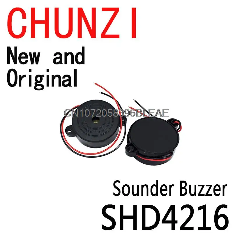 1PCS High Decibel Alarm Sounder Buzzer Horn Anti-Theft Device Active SHD4216 