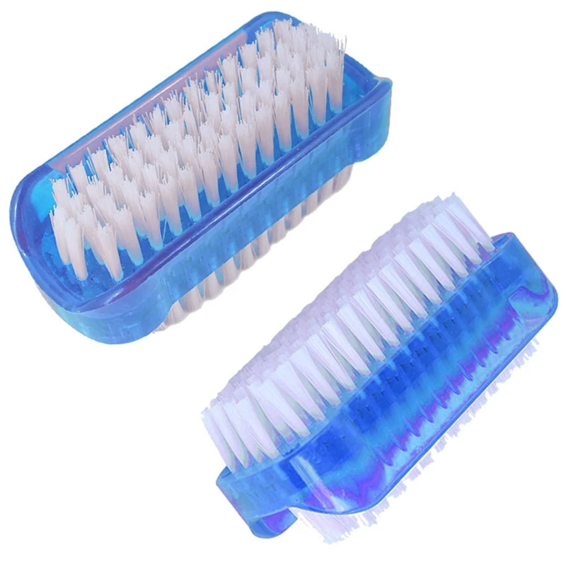 Cleaning Nail Brush Fingernail Scrub Brush Two Sided Hand Scrubbing Brushes Soft Nails Toes Scrubber for Men Women Kids