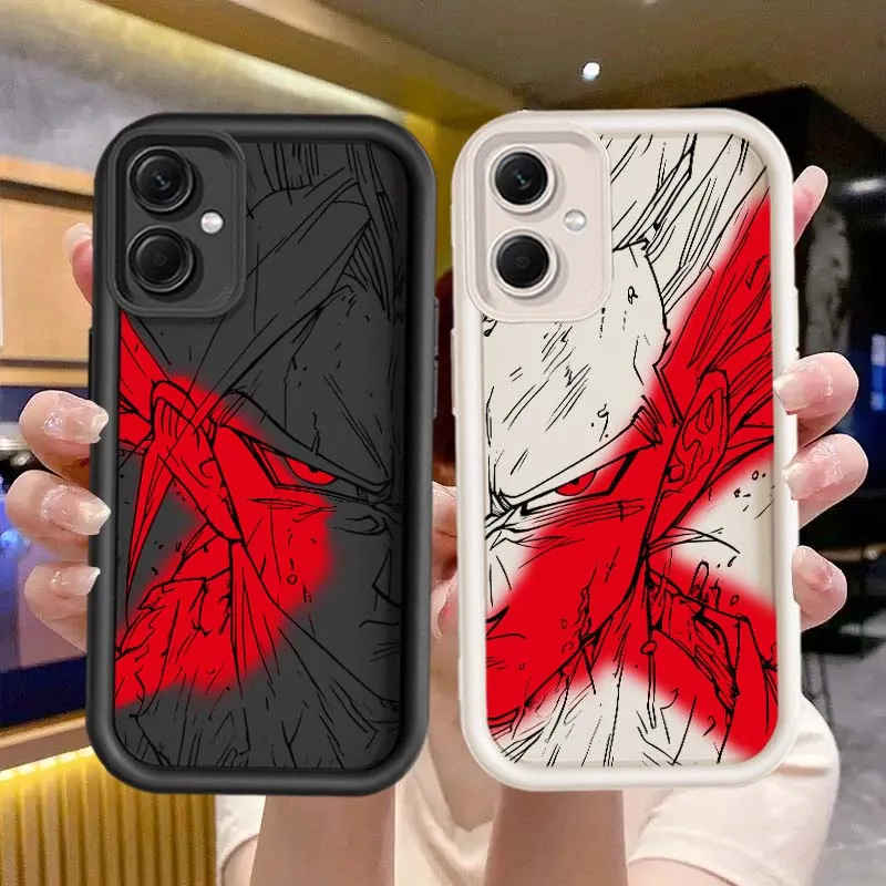 D-Dragon Ball Goku كول أنيمي ل Redmi نوت 14 13 12 11 13R 12R 12T 11T Pro Plus العين سلم جراب هاتف #1