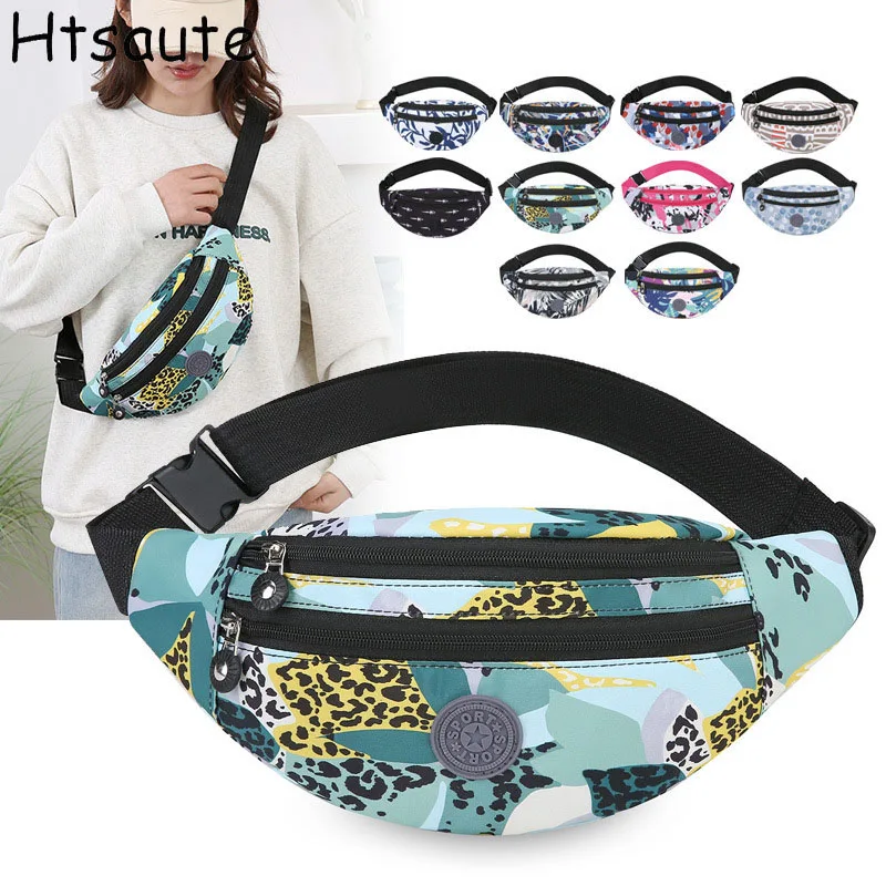 

New Arrival Women Men Waist Packs Letter Printed Bags Fashion Single Shoulder Bag Underam Handbag Simple Waterproof Packs Sac