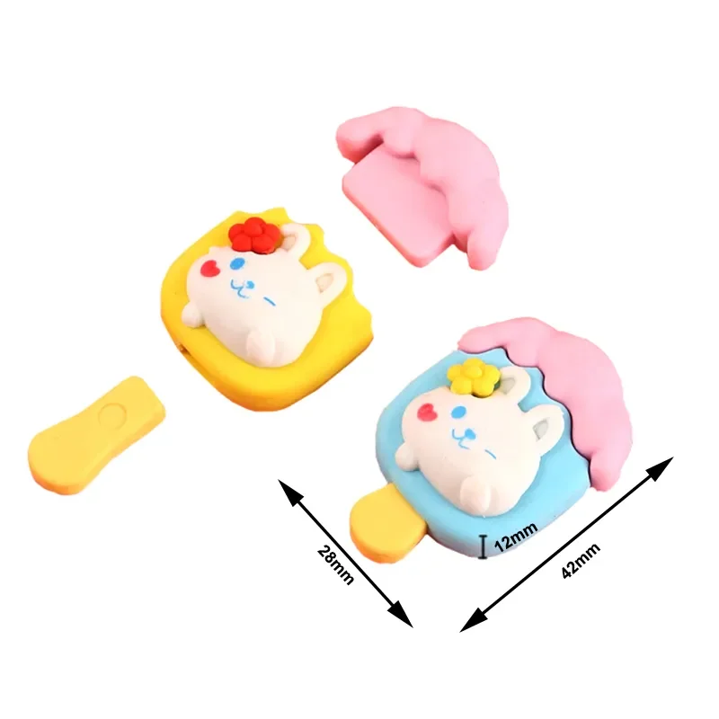New Cute Popsicle Candy Bag Eraser Student Creative Stationery Factory