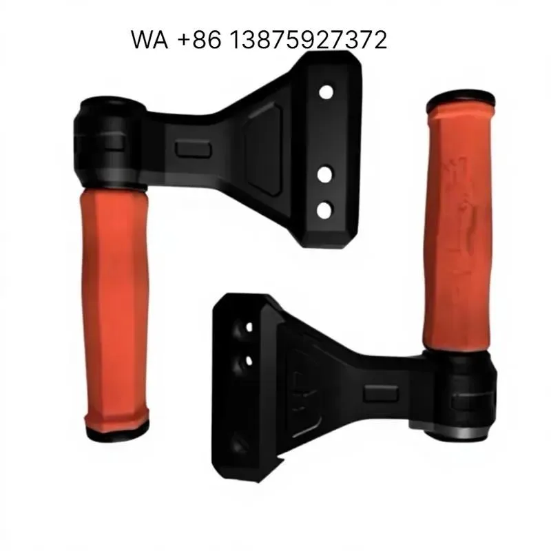 Wmwmnu Heavy Duty Al-Mg Alloy Non-slip for 4x4 Entry Grip Bar Pair Kit Front Roll Bar Grab Handles No Drilling