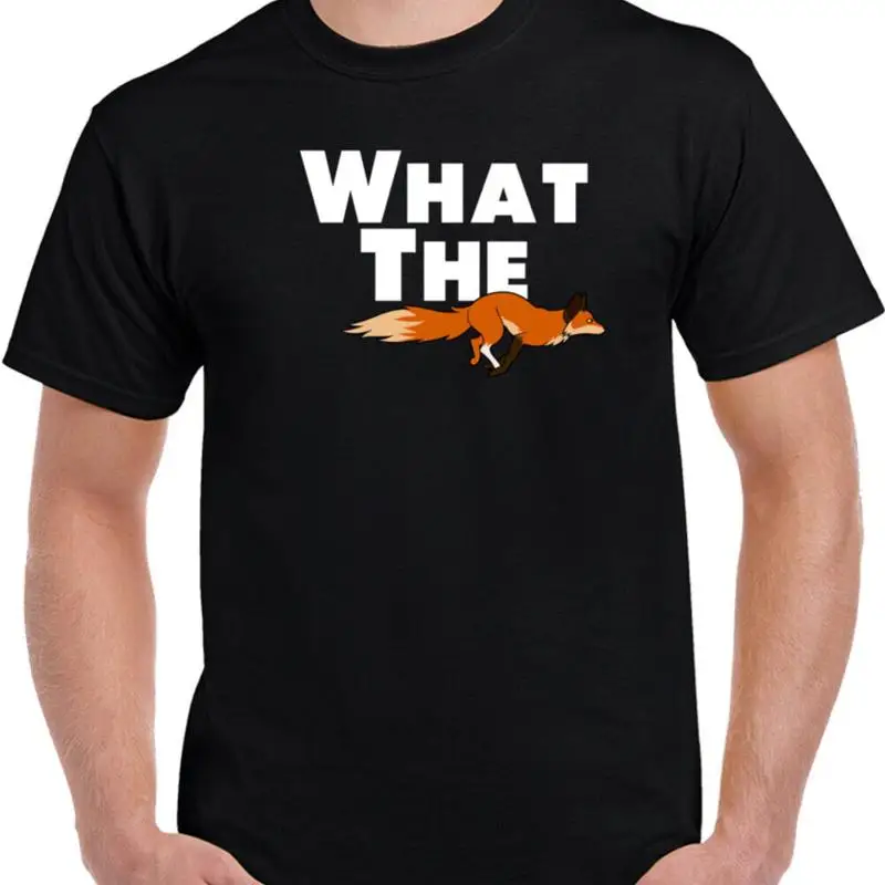 What The Fox Funny Wtf Funny Animal Lover T Shirt