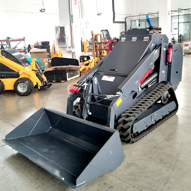 جرافة انزلاقية رخيصة للبيع جرافة انزلاقية صغيرة مع مسار مرفق جرافة صغيرة تصنيع جرافة انزلاقية التوجيه الزاحفة