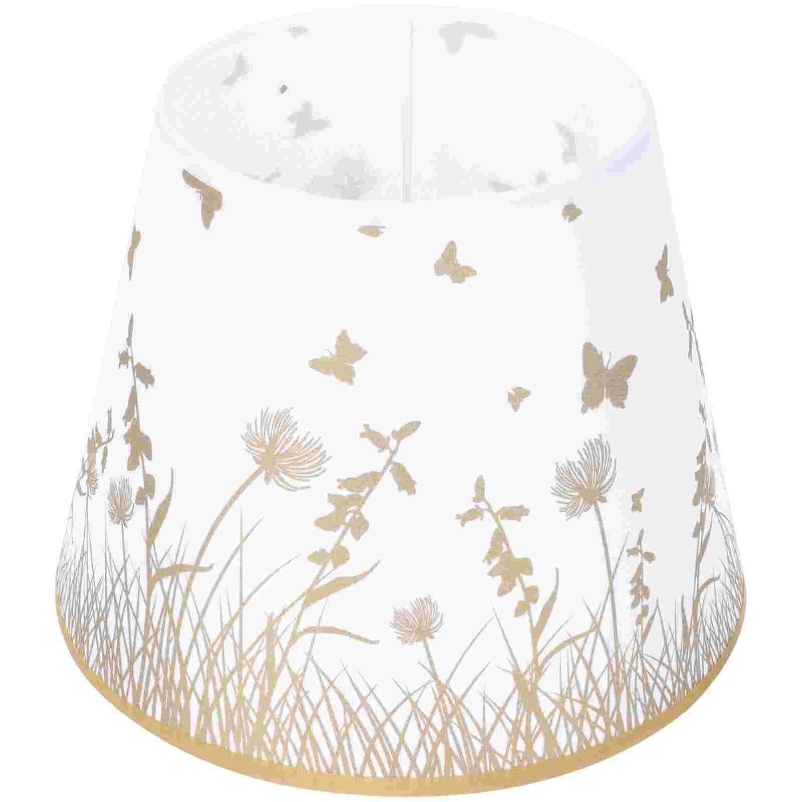 

Bedside Desk Lampshade Nightstand Table Light Creative Cover Vintage Decor LED Unique Delicate House