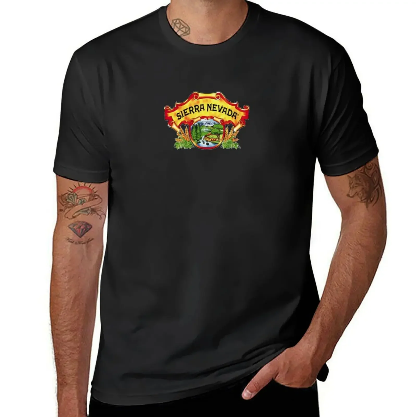 

Sierra Nevada Brewing Chico California T-Shirt blanks essential t shirt Aesthetic clothing korean fashion black t-shirts for men