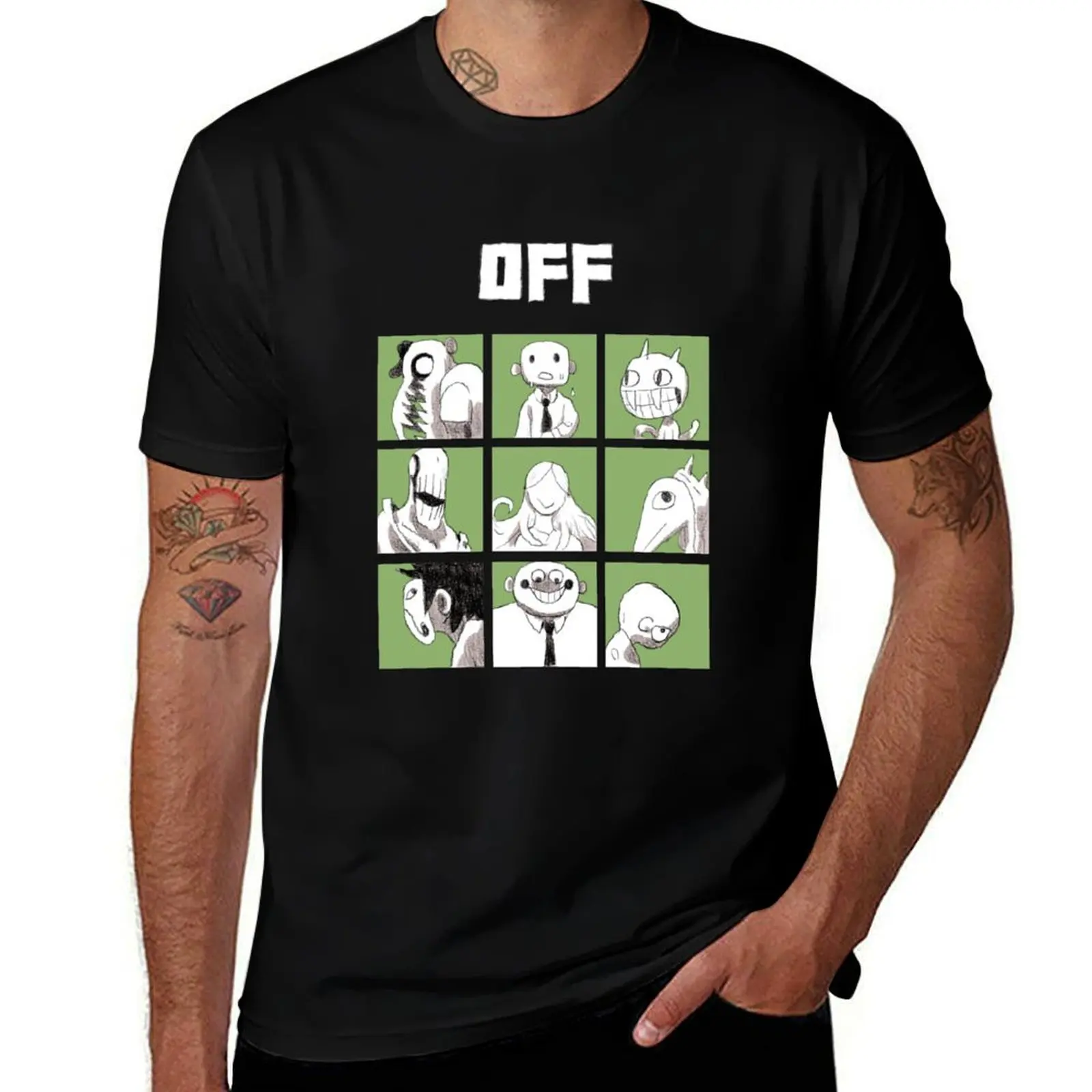 OFF - The complete crew T-Shirt Basic Lightweight Short Sleeve Tee T-Shirt
