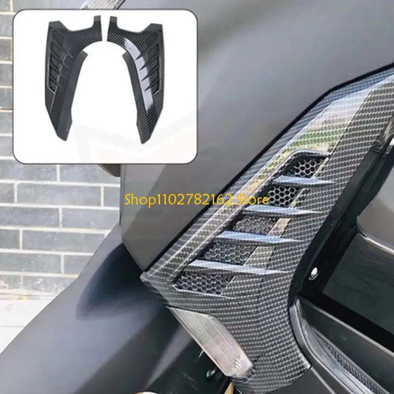 547B دراجة نارية الجبهة مؤشر غطاء خفيف من ألياف الكربون نظرة غطاء ABS المواد تحسين الرؤية تصاميم ل NMAX155