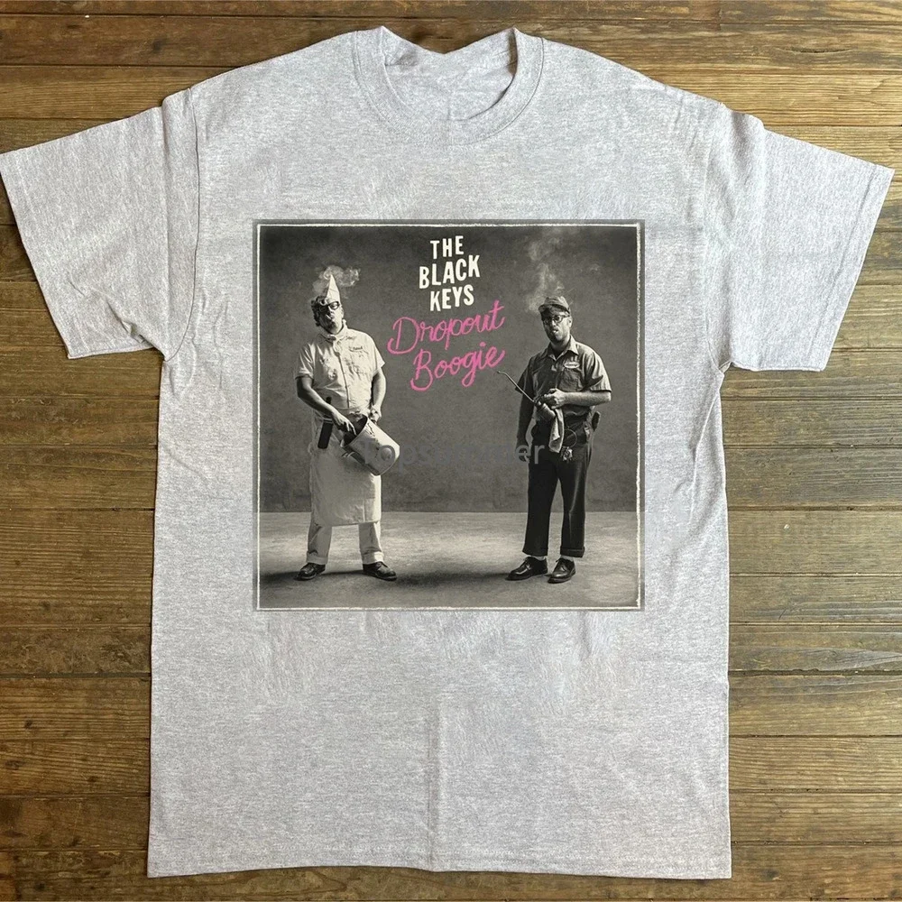 

New The Black Keys Gift For Fan Gray S-2345Xl Unisex T-Shirt Tma1100