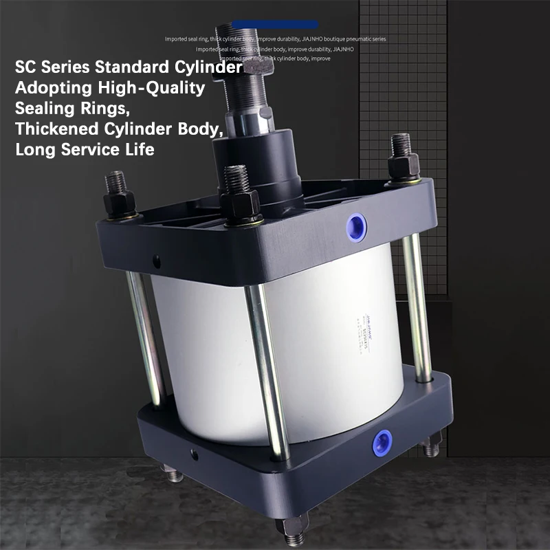 Sc Serie Standard zylinder sc125/160/200/250/320 Pneumatik zylinder kolben mit großer Bohrung großer Schub 25-1000mm Hub doppelt wirkend – Detail 5
