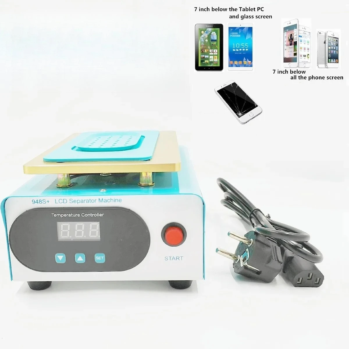 

Separator Machine Build-in Vacuum Screen Repair Machine Kit High Quality
