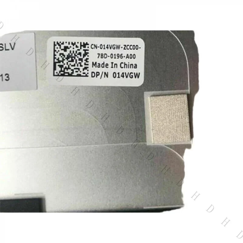 K+For DELL XPS13 9370 Silver A Shell LCD Back Cover Top Lid P/N 014VGW 14VGW Laptop Replacement Part