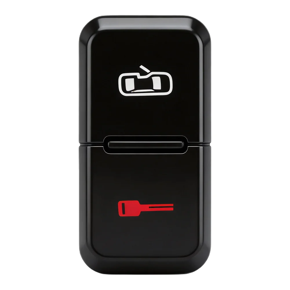Central Lock Button Door Lock Switch Cover Car Interior Replacement Easy Installation High Reliability Stable Characteristics