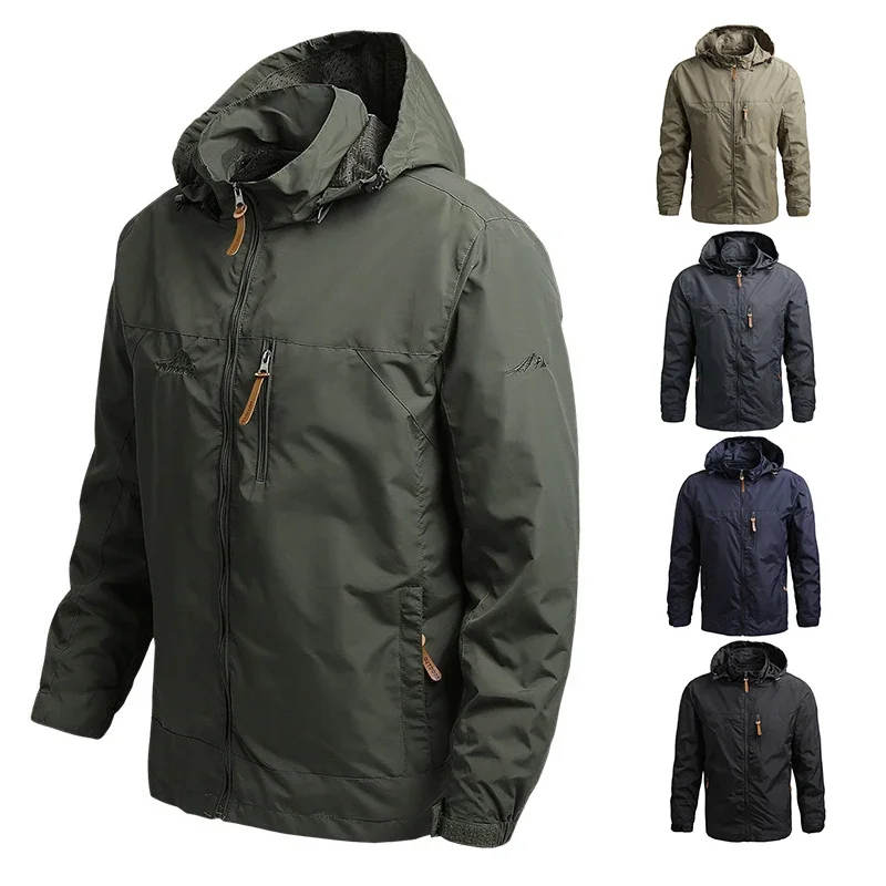 

Winter Military Field Jackets Men Windbreaker Outerwear Waterproof Softshell Tactical Jacket Coat Men Hunting Fishing Clothes