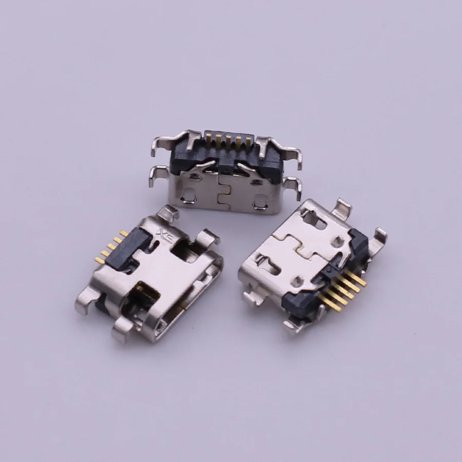 

100 шт. Micro USB порт для зарядки док-станция разъем для зарядного устройства для Samsung Galaxy A10s 2019 A107 SM-A107F