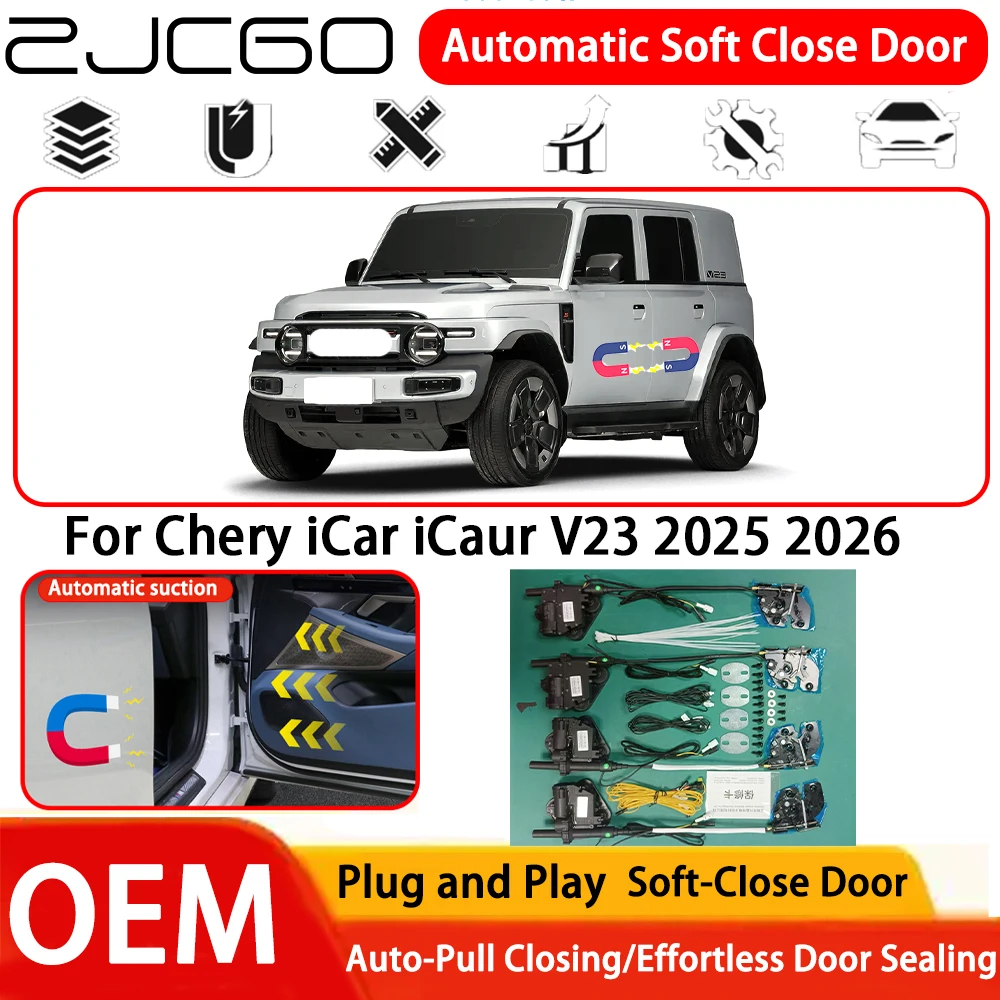 

for Chery iCar iCaur V23 2025 2026 Car OEM Plug and Play Automatic Electric Soft Close Door Comfort Closing System