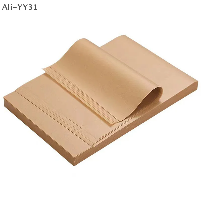 50/100Pcs Parchment Paper Baking Sheets Non-Stick Precut Baking Parchment Baking Paper For Oven Air Fryer Grilling Mat Paper