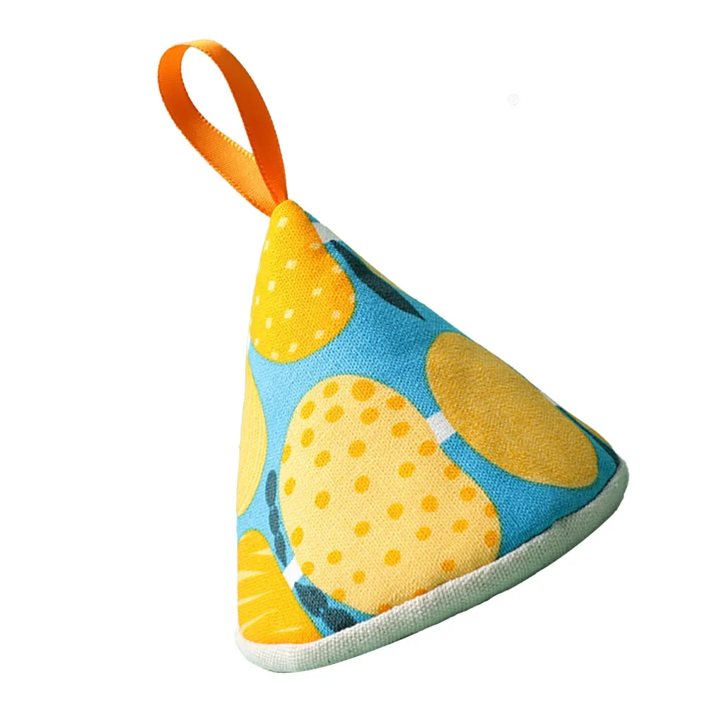 2PCS Cotton Pot Handle Cover Heat Insulated Triangle Shape Triangle Pot Holder Hanging Loop Anti-Scald Non-Slip Pot Lid Hat