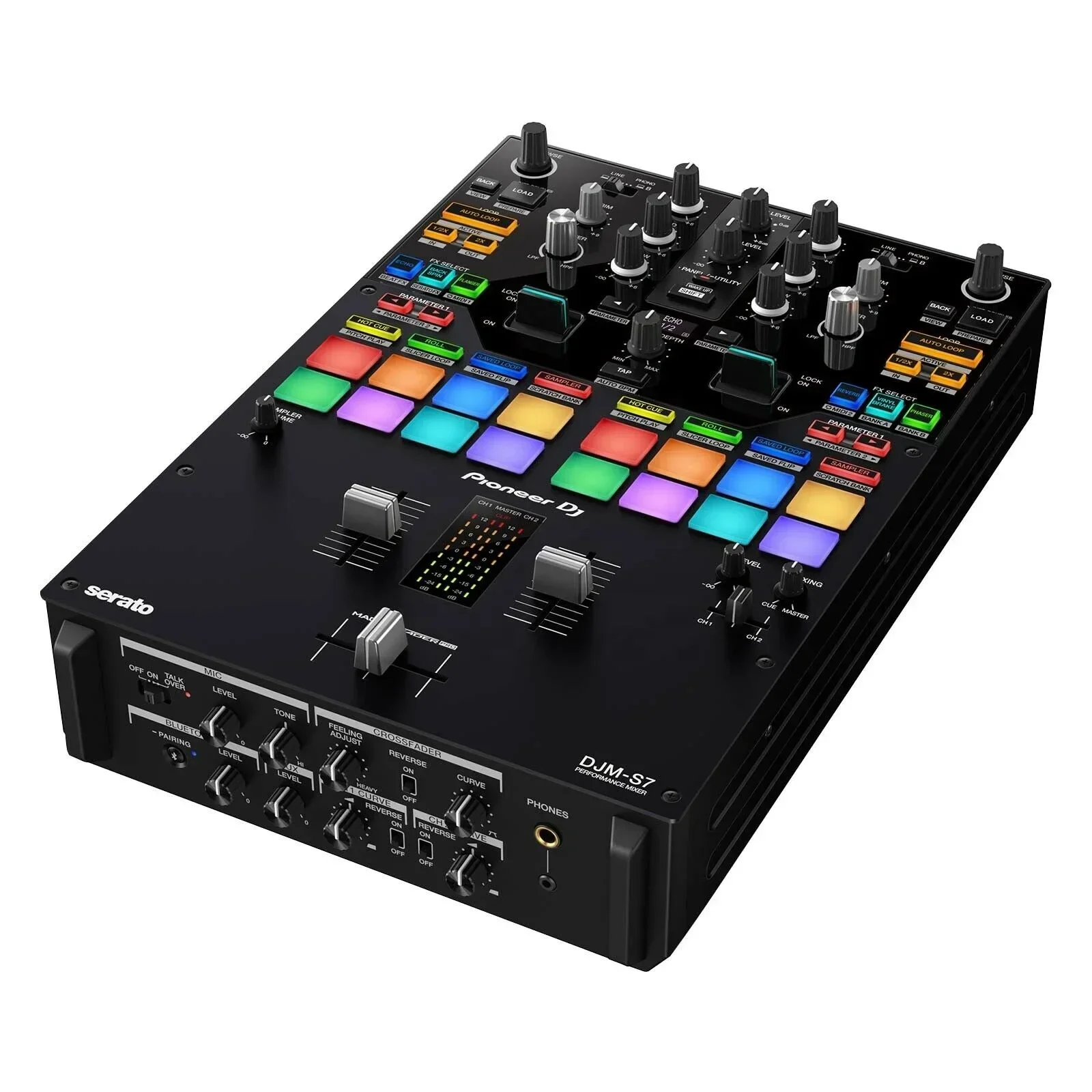 DESCUENTO DE VENTAS DE VERANO EN Compre con confianza Nuevo Pioneer DJM-S7 Serato rekordbox 2 canales Pro Scratch Battle Blue_tooth DJ Mixe