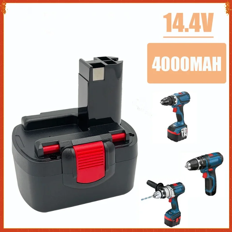 

14.4V 3.0Ah/4.0Ah Rechargeable Battery for Bosch Drill Screwdriver BAT038 BAT040 BAT140 BAT159 BAT041 3660K 2607335533