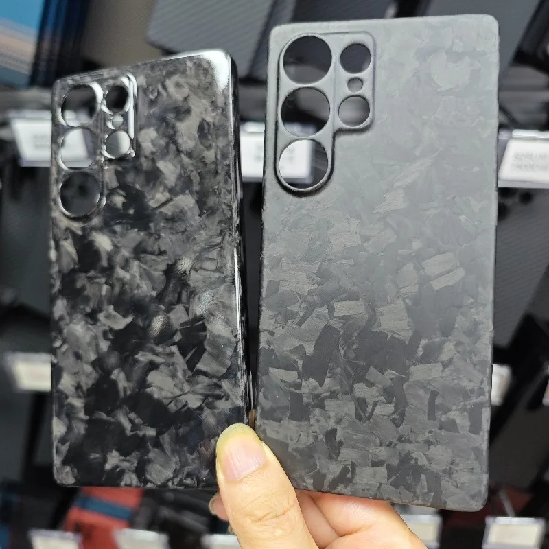 

Для Samsung S25 Ультра кованый чехол из углеродного волокна для Galaxy S25 Ультра настоящий противоударный чехол из углеродного волокна