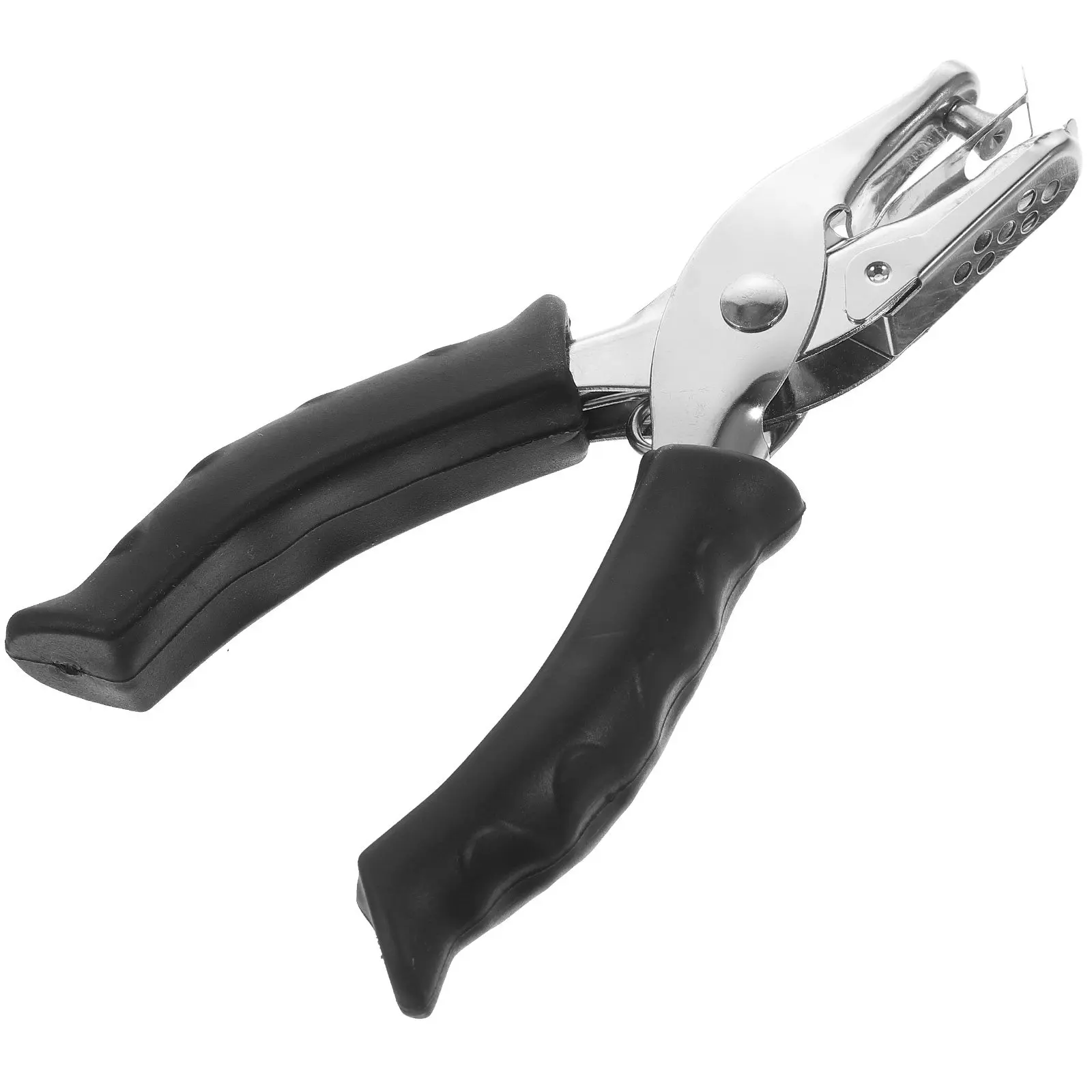 Multi-Function Portable Single Hole Puncher Sturdy High-Grade Construction Labor-Saving Comfortable Grip for DIY Crafts Planner