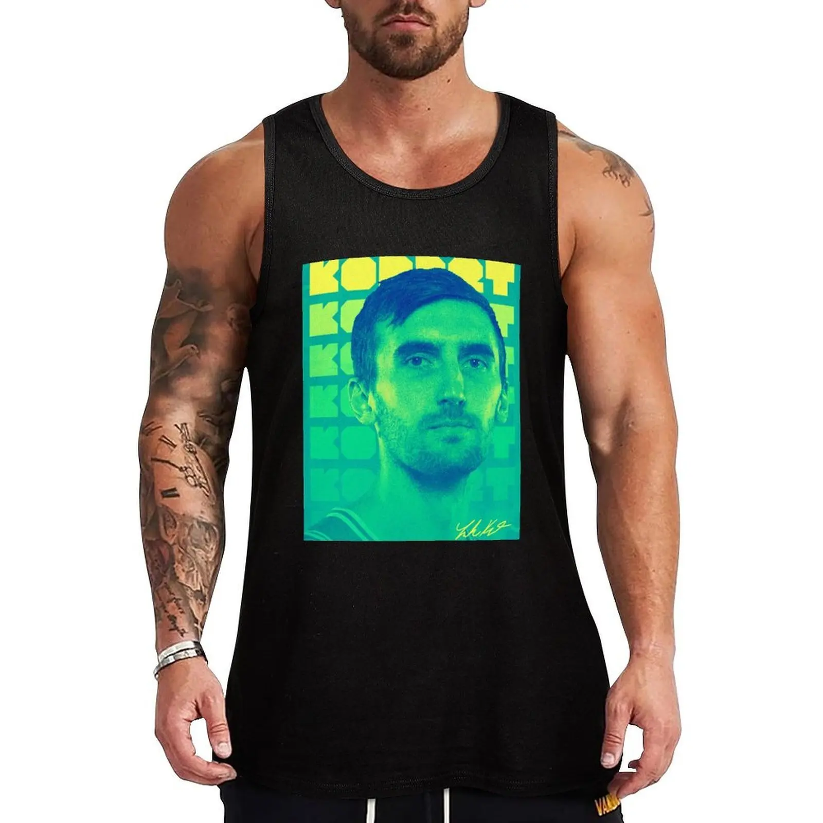 

Korn on the Lob - Luke Kornet Tank Top Clothing Men's tops sleeveless shirts