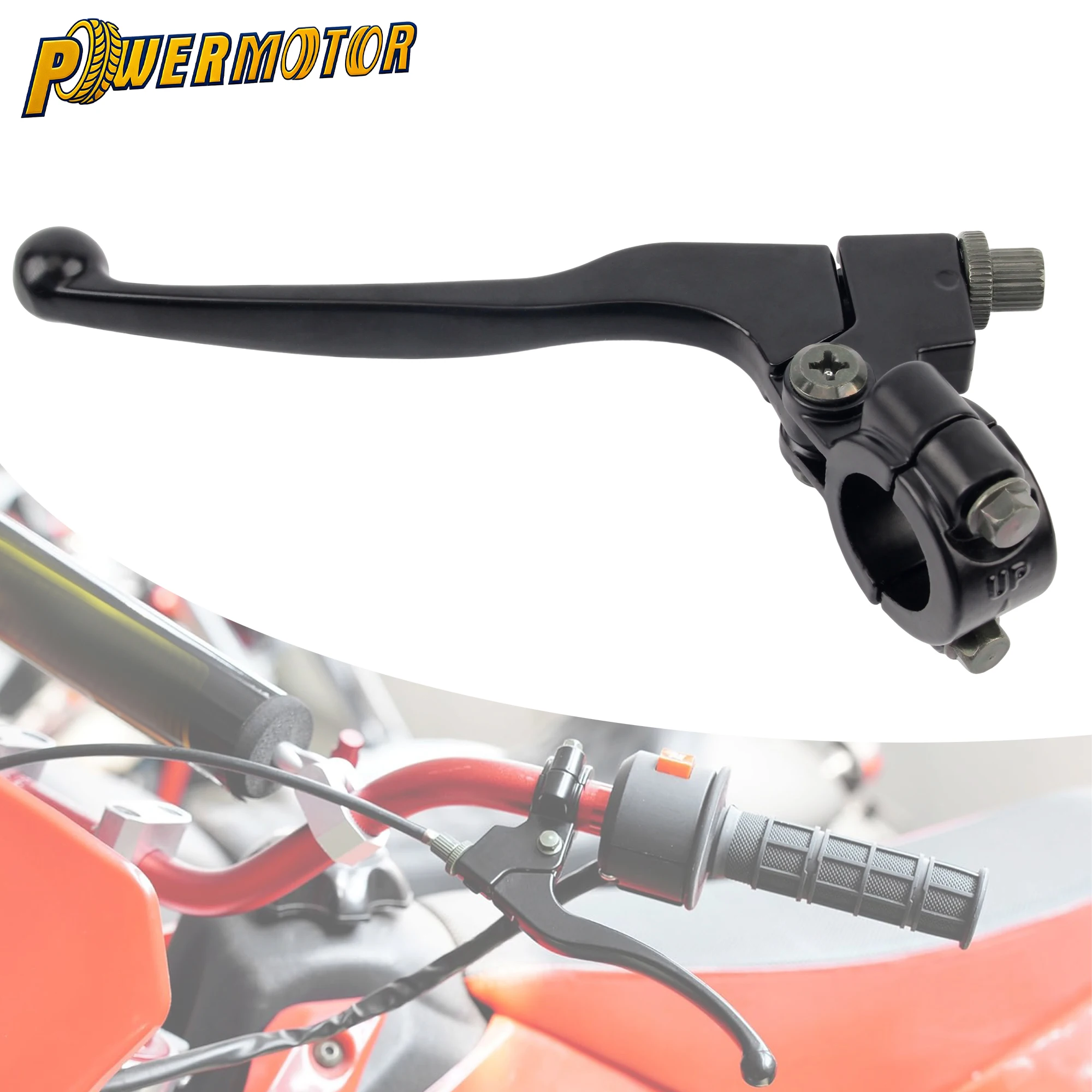 

Motorcycle 22mm Left Break Clutch Lever Brake line For 50cc 70cc 90cc 110cc 125cc 150cc Pit Dirt Bike ATV Scooter Accessories