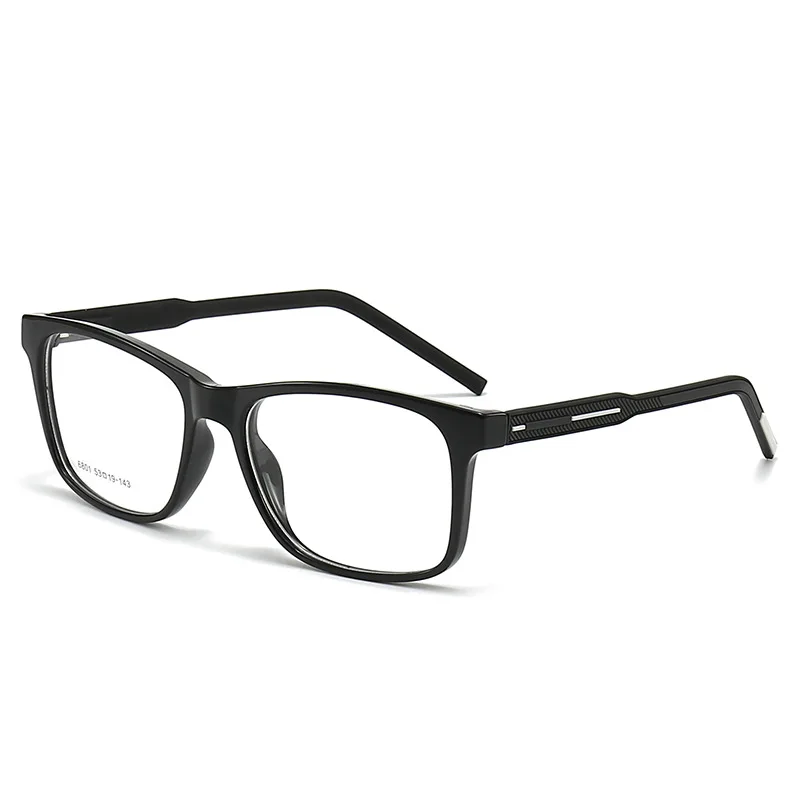 CLLOIO Business Ultraleicht Einfache Quadratische Große Sportliche Brillen Männer Photochrome Schutz Angepasst Myopie Gläser 3