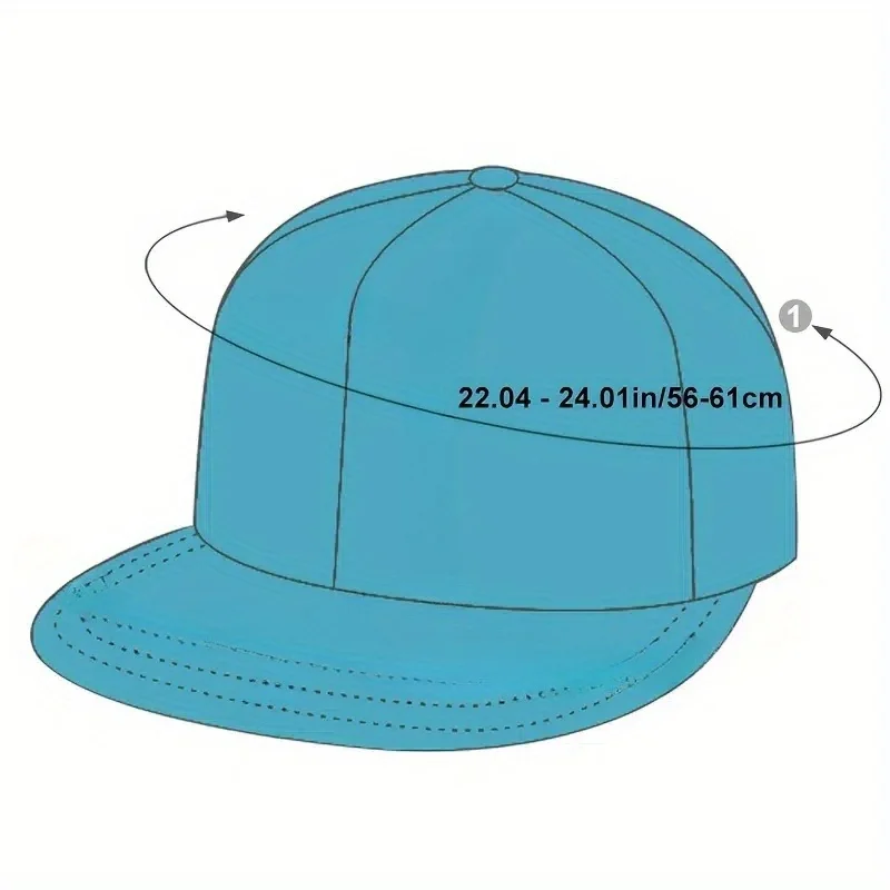 2024 New Men\'s Outdoor Sports Skateboard Cap Snapback Cap